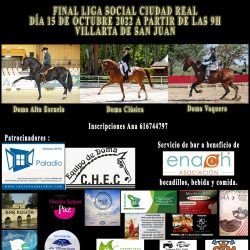 Cartel concurso social hipica